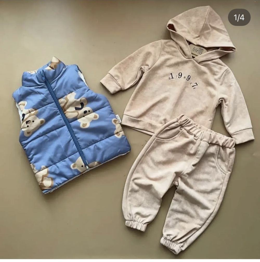 Костюмчик з жилеткою 